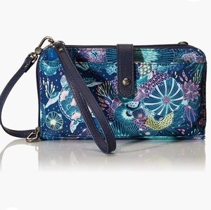 Sakroots Large Smartphone Wristlet/ Crossbody Bag